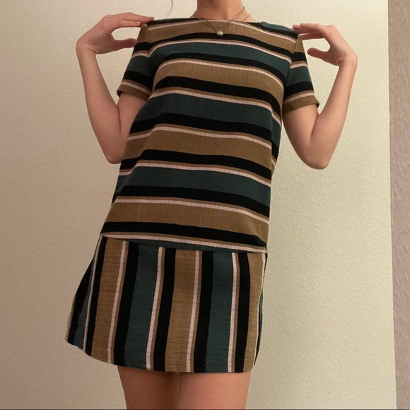 Mod Striped Dress - Picture 2 of 3